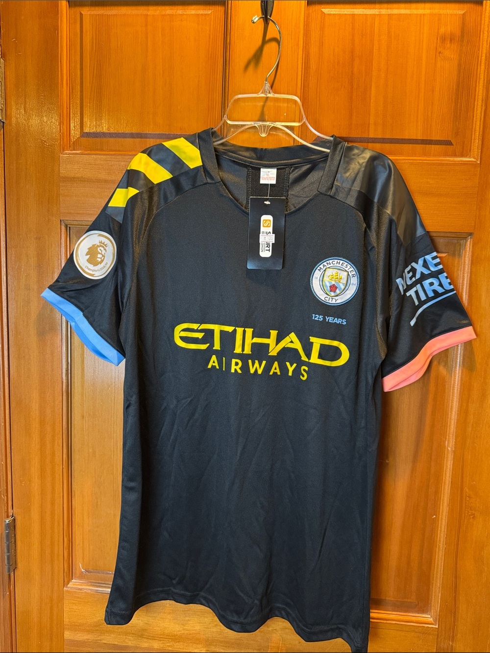Manchester City FC 125 Years Anniversary Away Jersey 2019-2020 Fan Branded
